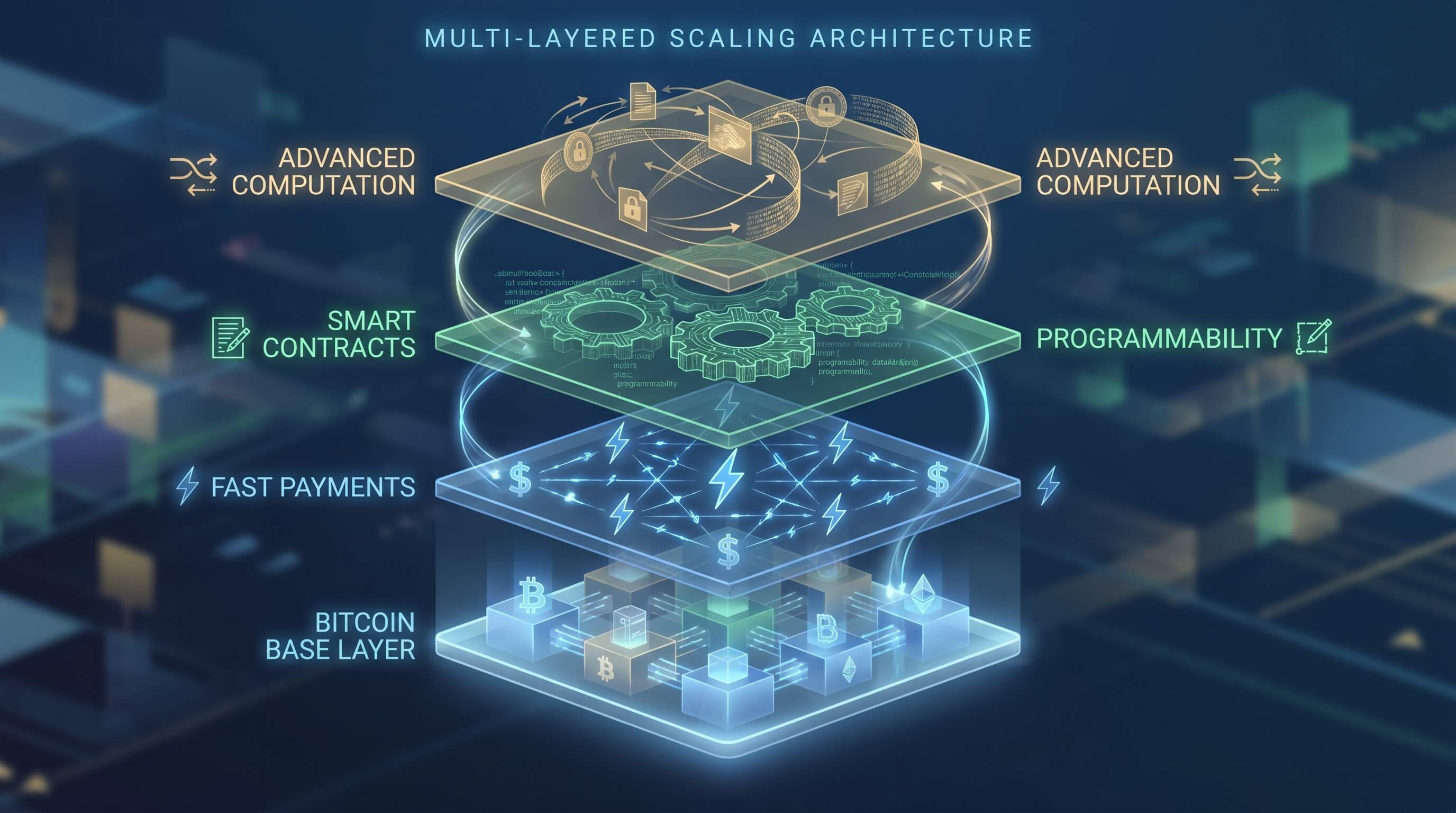 Bitcoin Scaling Evolves with a Multi-Layer Architecture