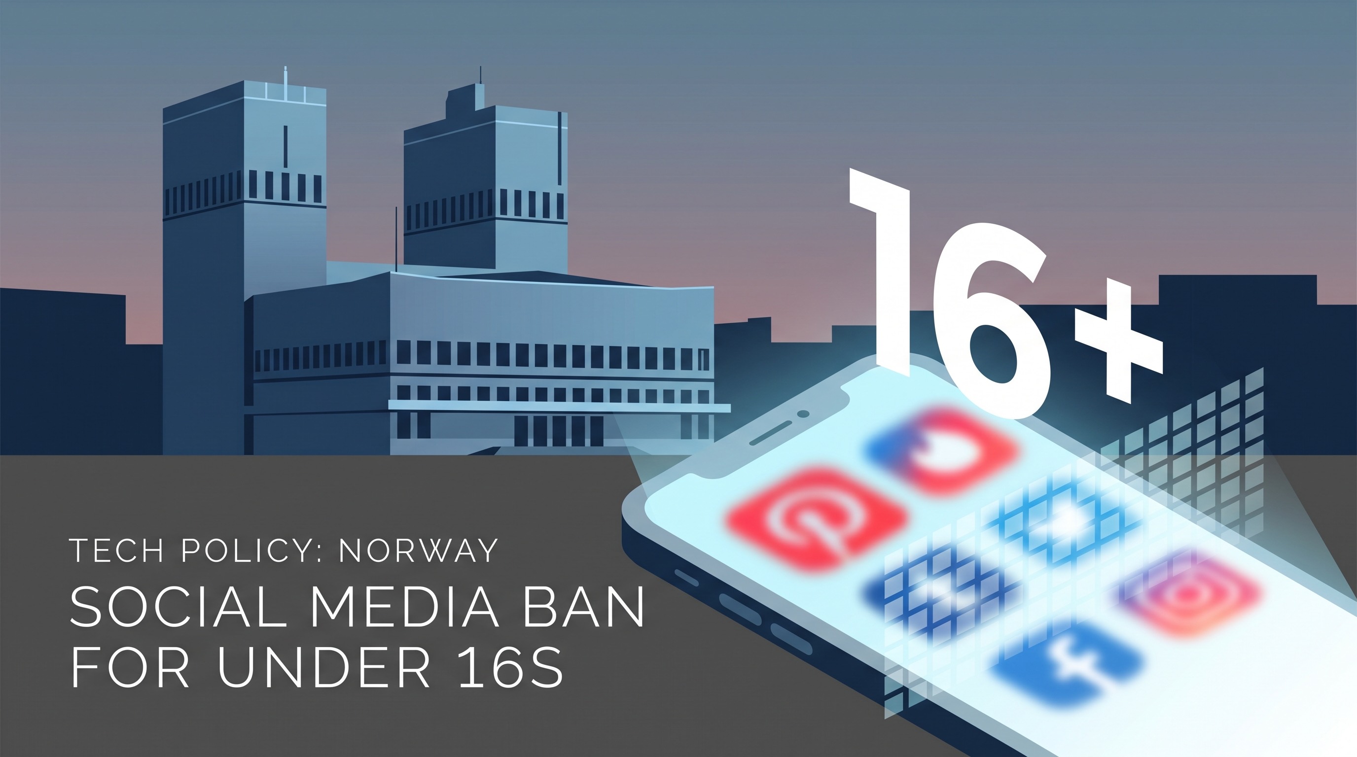 Norway plans a social media ban for children under 16