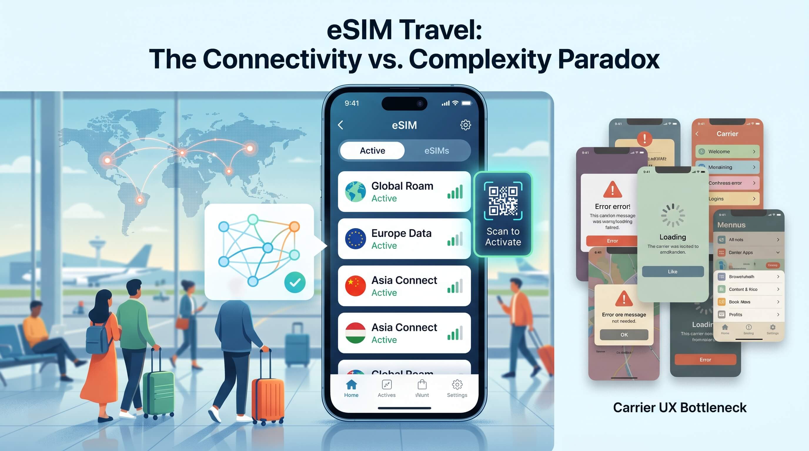 eSIM Travel Is Useful Now, but Carrier UX Is Still the Bottleneck