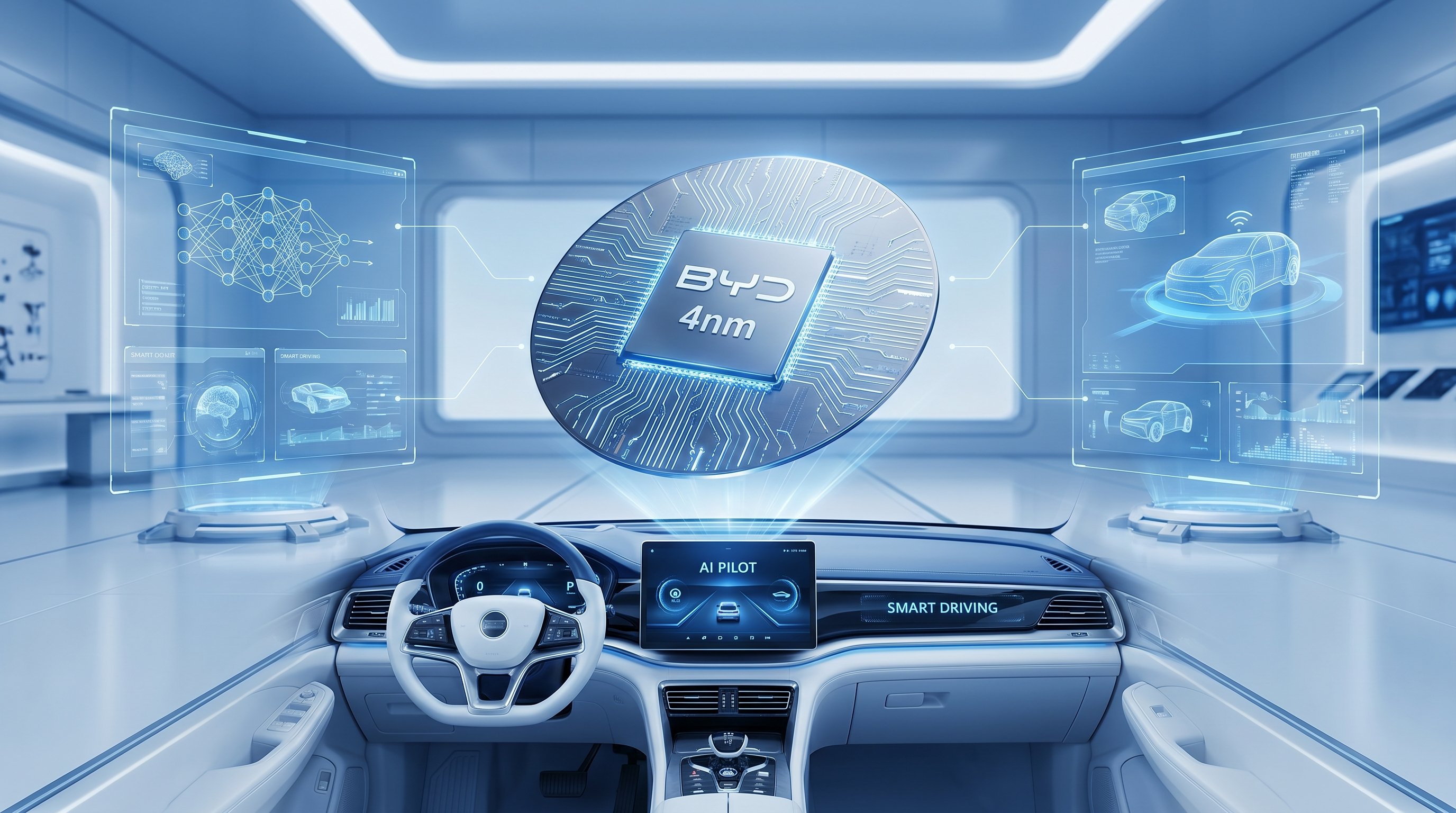 BYD's Xuanji A3 is China's first 4nm autonomous driving chip, already in mass production