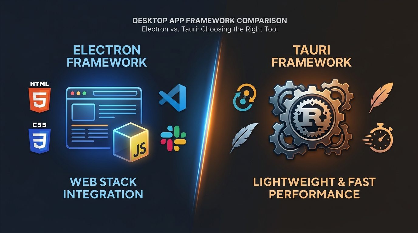 Tauri vs Electron in 2025–2026: Which Should You Use?