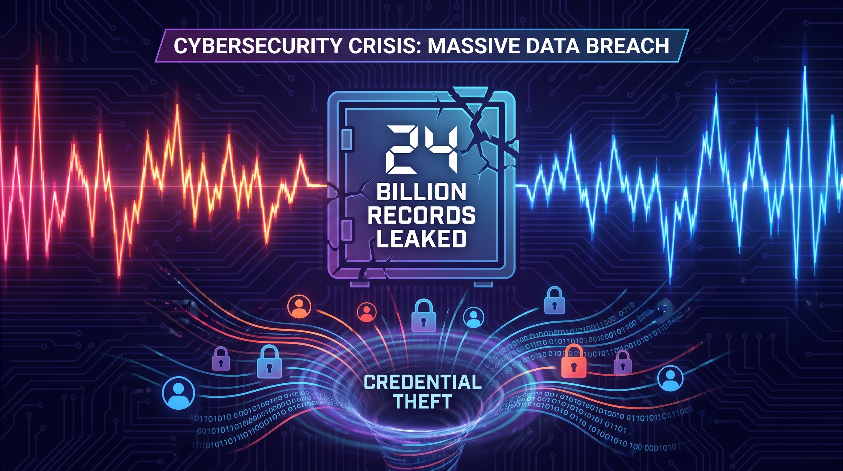 Researchers find 24 billion stolen credentials in an 8.3 TB infostealer dump left exposed online