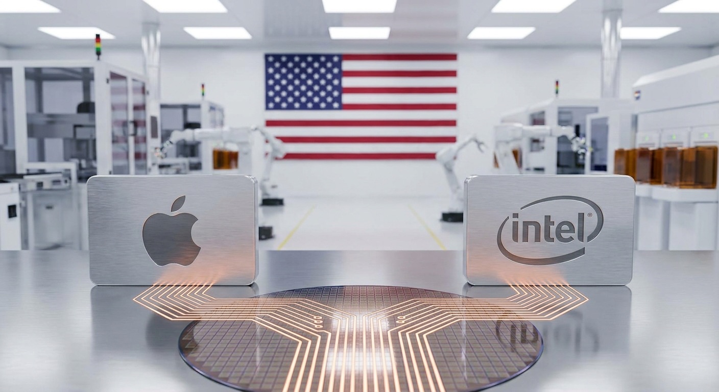 Trump Confirms Apple Will Partner With Intel to Manufacture Chips in the US