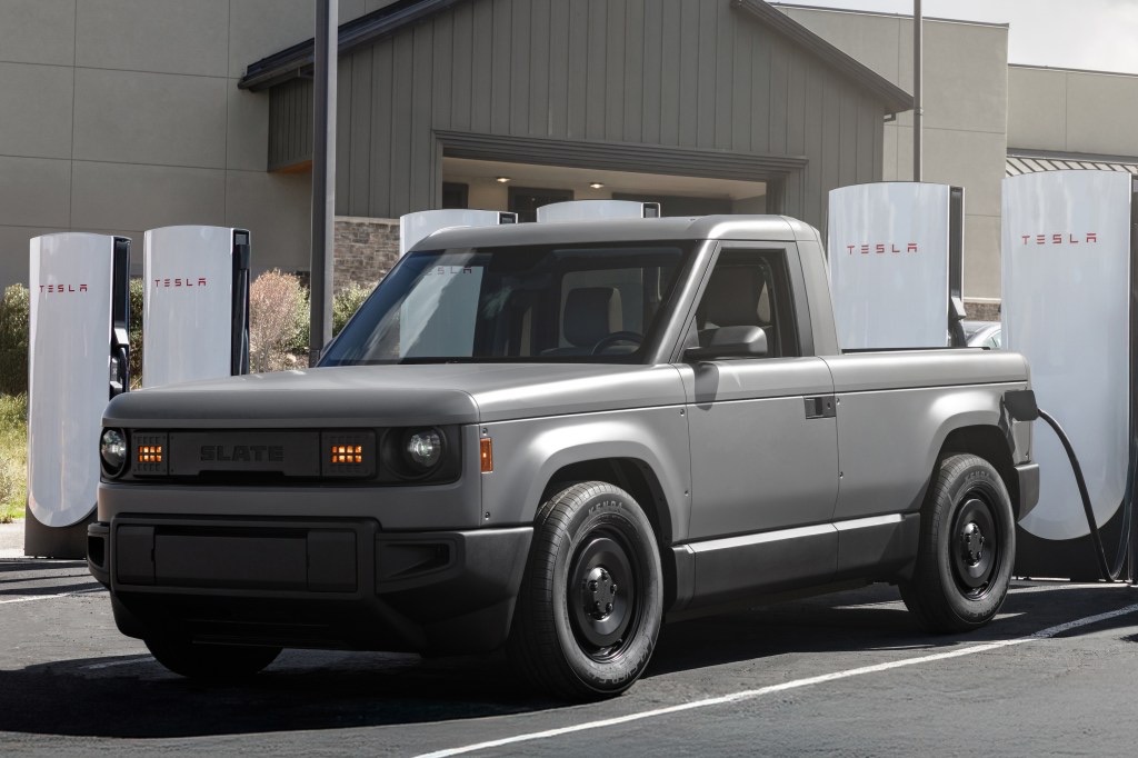 Slate Auto Opens Pre-Orders for Its $24,950 Electric Truck — and It Has No Screen, No Paint, and 205 Miles of Range