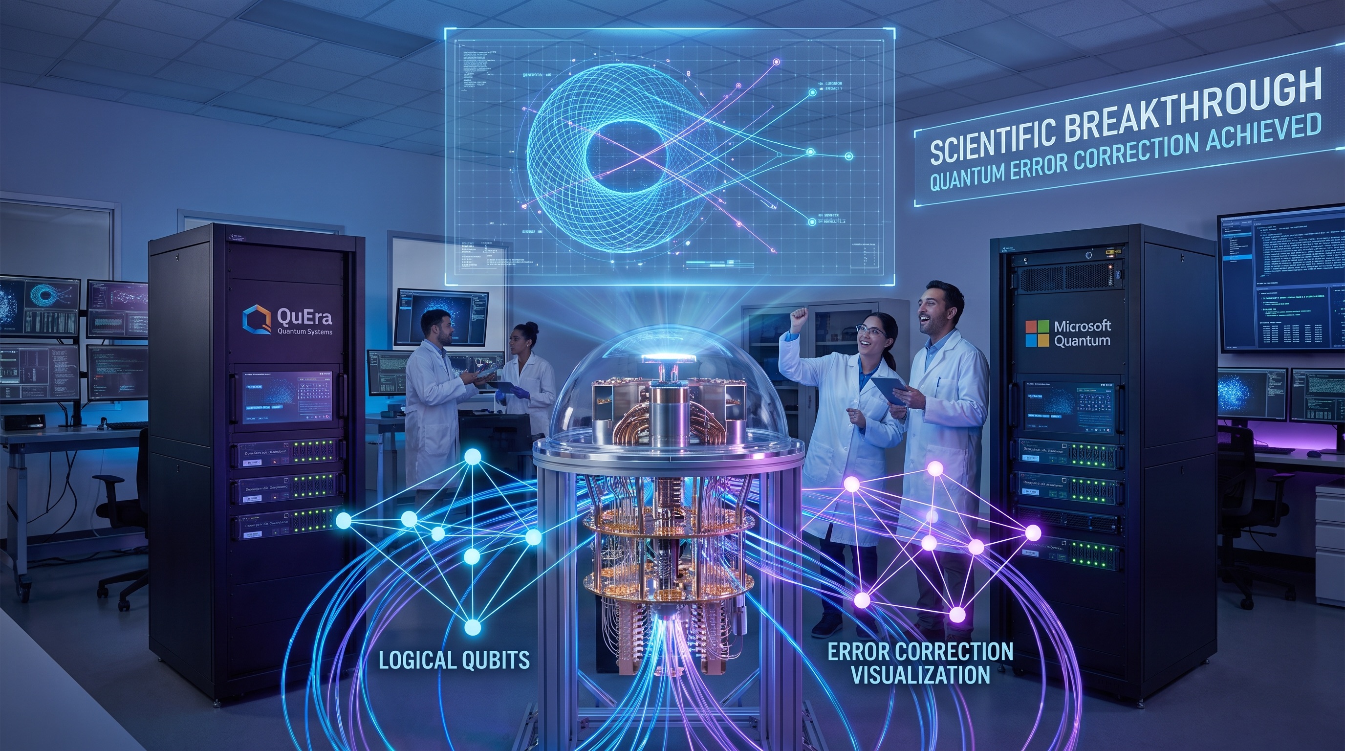 Quantum Computers Just Cleared Their First Practical Error-Correction Milestone