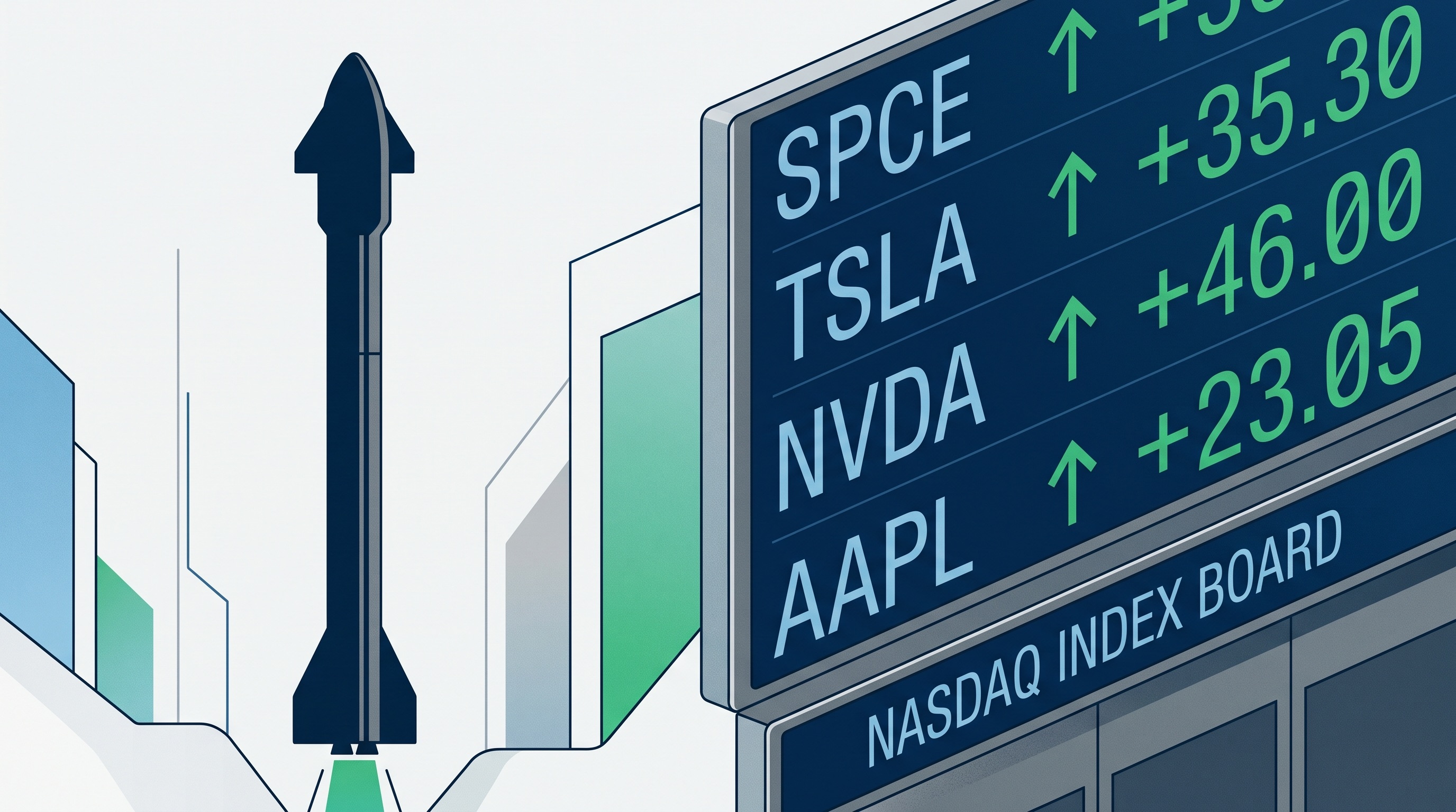 SpaceX joins the Nasdaq-100 just 15 days after its IPO