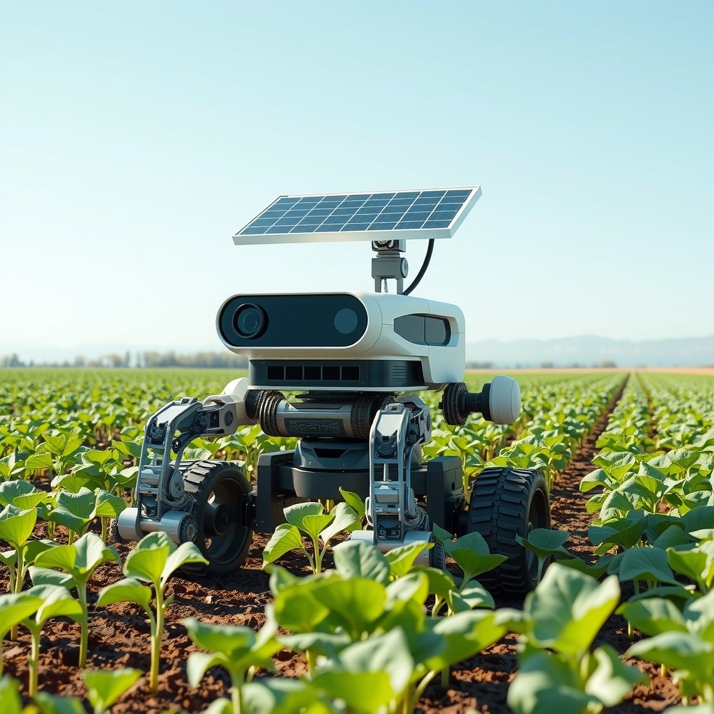 Solar-powered field robots are replacing herbicide with mechanical weeding on real farms now